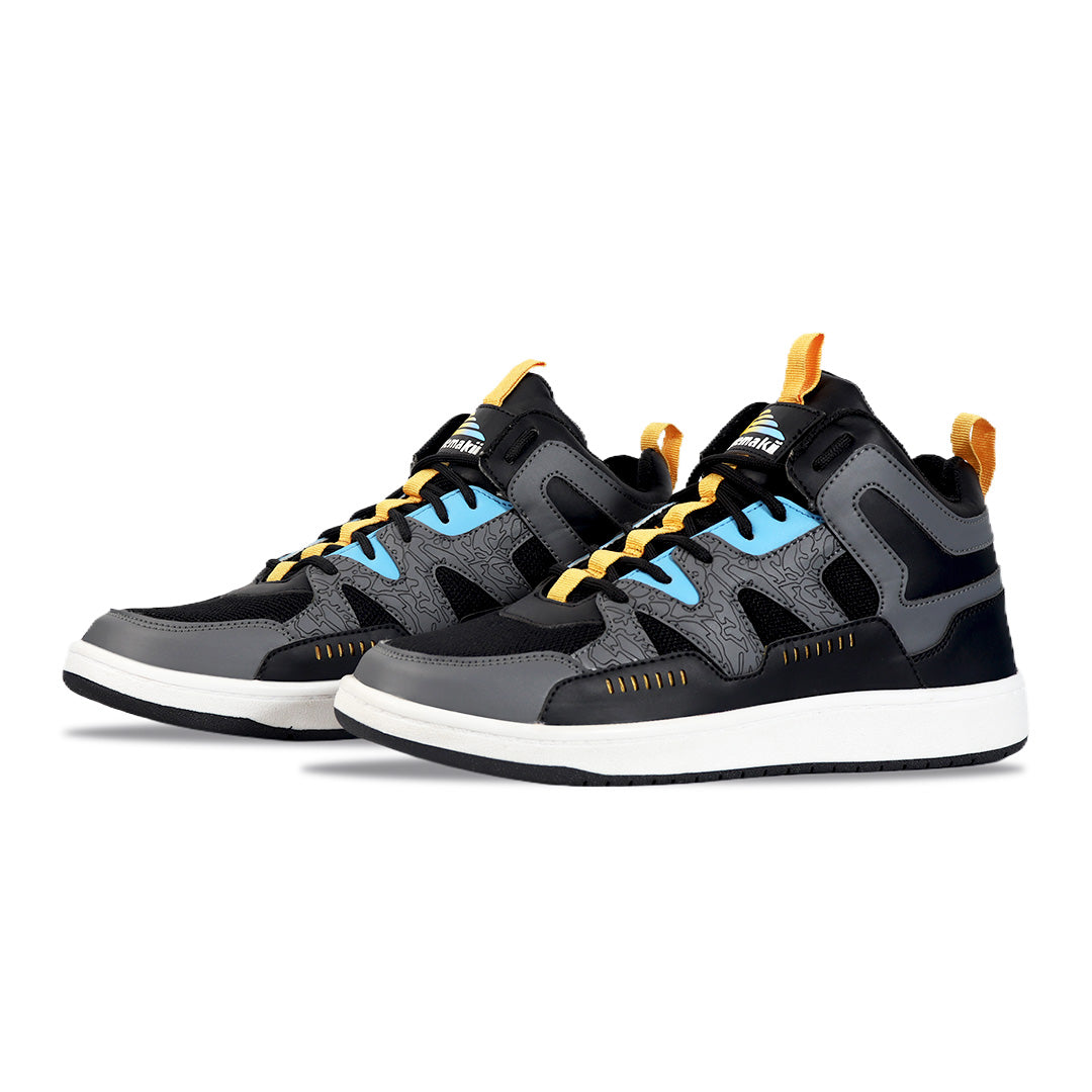 LazyStudd ELEVATE Black Hi-Top Sneakers